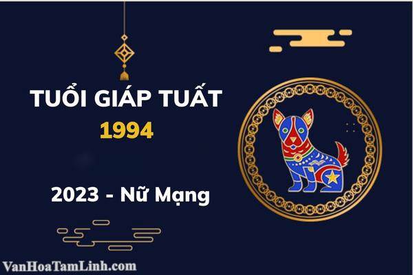 vận trình tuổi tuất 1994 năm 2023