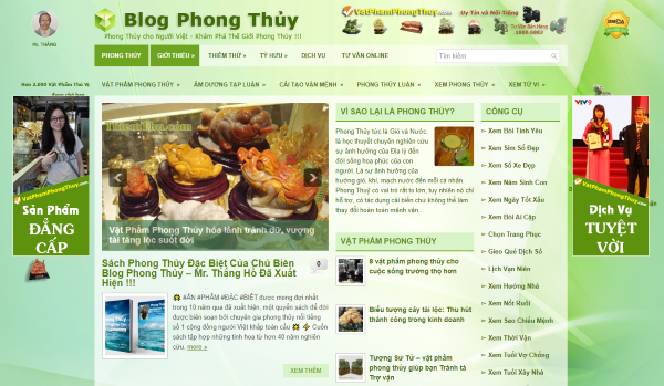 tiêu chí đánh giá website tử vi