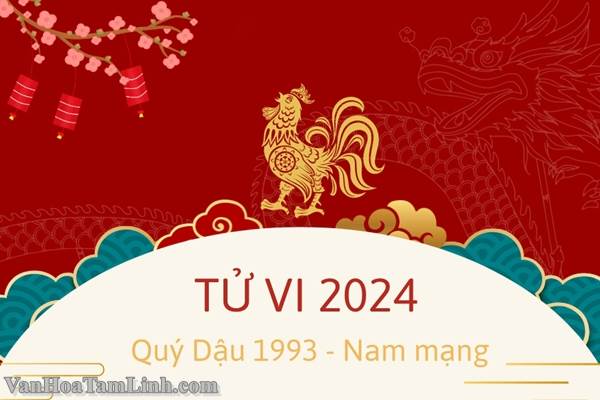 Tử Vi Tuổi Quý Dậu Năm 2024 Nam Mạng (1993): Dự Đoán Vận Mệnh Chi Tiết Nhất