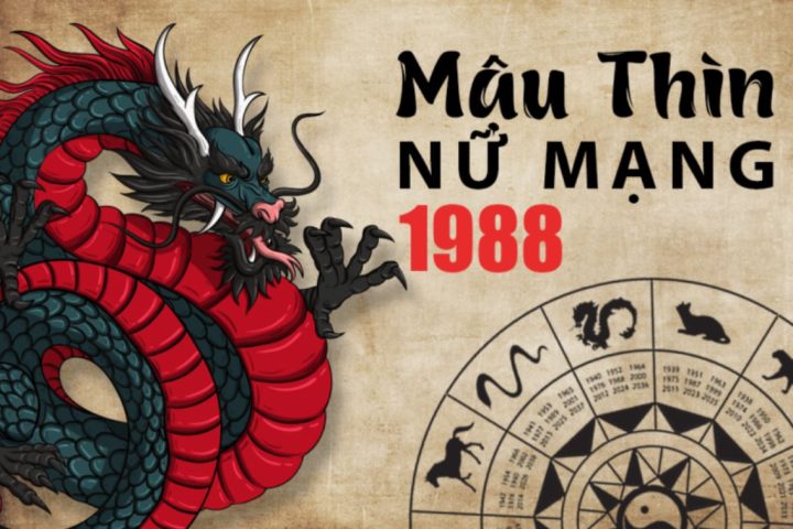 Tử vi trọn đời tuổi Mậu Thìn 1988 nữ mạng