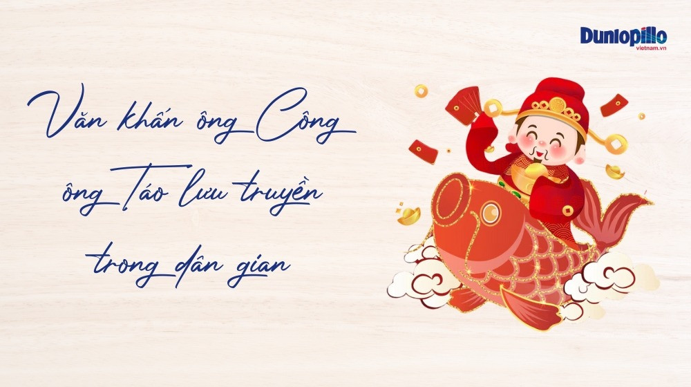 Bàn thờ cúng ông Táo được bày trí trang trọng với hương hoa