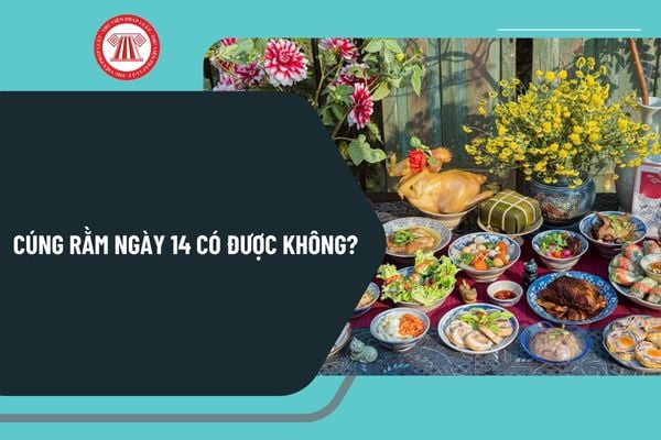 Bàn thờ gia tiên chuẩn bị cúng Rằm ngày 14 âm lịch
