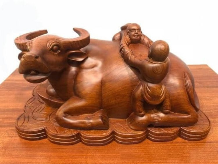 Biểu tượng con trâu cho người tuổi Kỷ Sửu sinh năm 2009 mệnh Hỏa