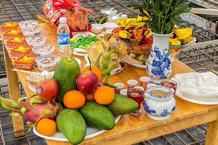 Các vật phẩm cúng cần đảm bảo cả về hình thức lẫn chất lượng