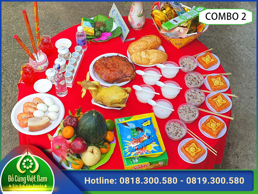 Dịch vụ mâm cúng trọn gói cung cấp cho gia đình