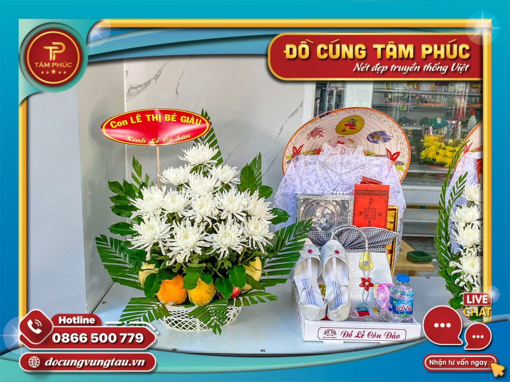 Gợi ý mâm cúng Cô Sáu tiết kiệm nhưng vẫn thể hiện lòng thành kính