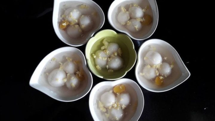 Hình ảnh mâm cúng bánh trôi bánh chay, biểu tượng ý nghĩa Tết Hàn thực và văn khấn 3/3