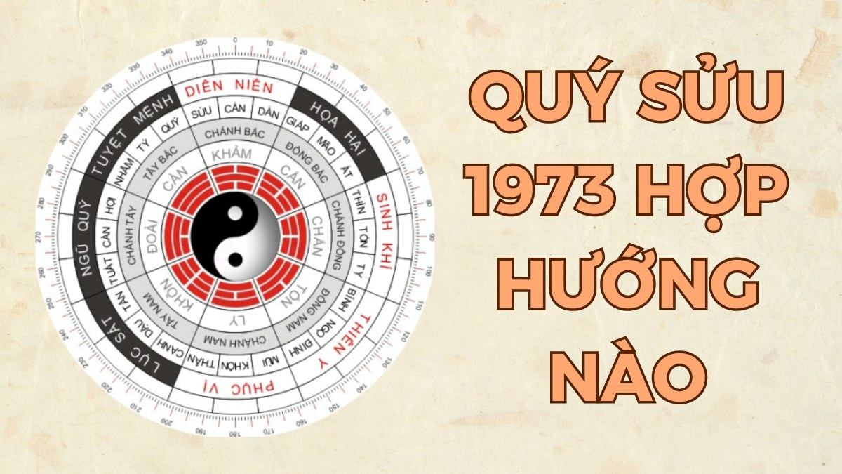 Hướng tốt xấu theo phong thủy cho người sinh năm 1973