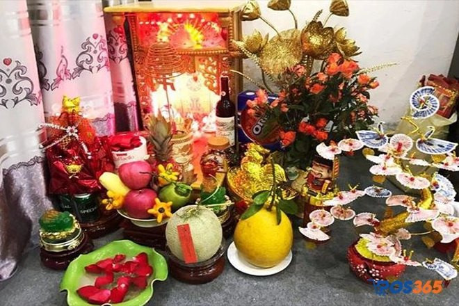 Lễ vật chuẩn bị cúng Thần Tài hàng ngày