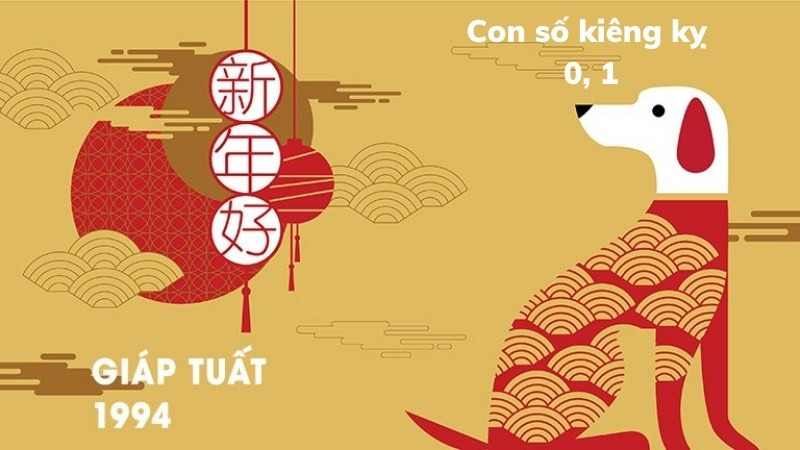 Những con số cần tránh đối với nữ sinh năm 1994 là 0 và 1 để tránh xui rủi