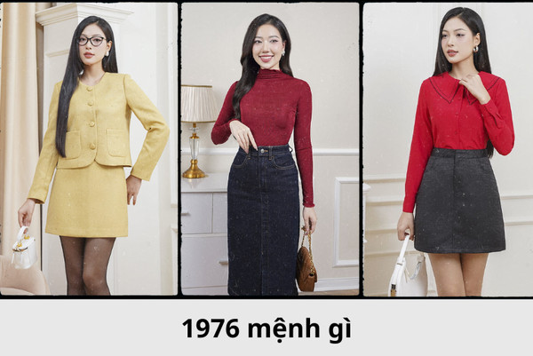 nữ 1976 mệnh gì hợp màu gì
