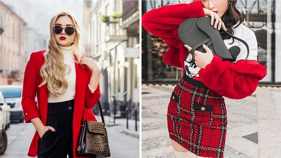 Phối đồ màu đỏ hợp phong thủy với người sinh năm 2018 mệnh Mộc