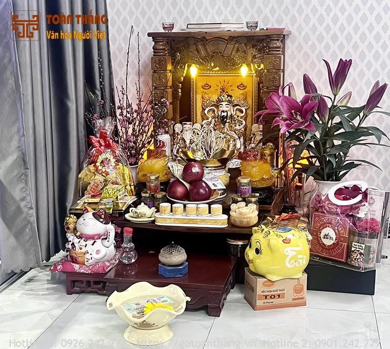 Thực hành văn khấn Thần Tài Thổ Địa ngày rằm với lòng thành kính