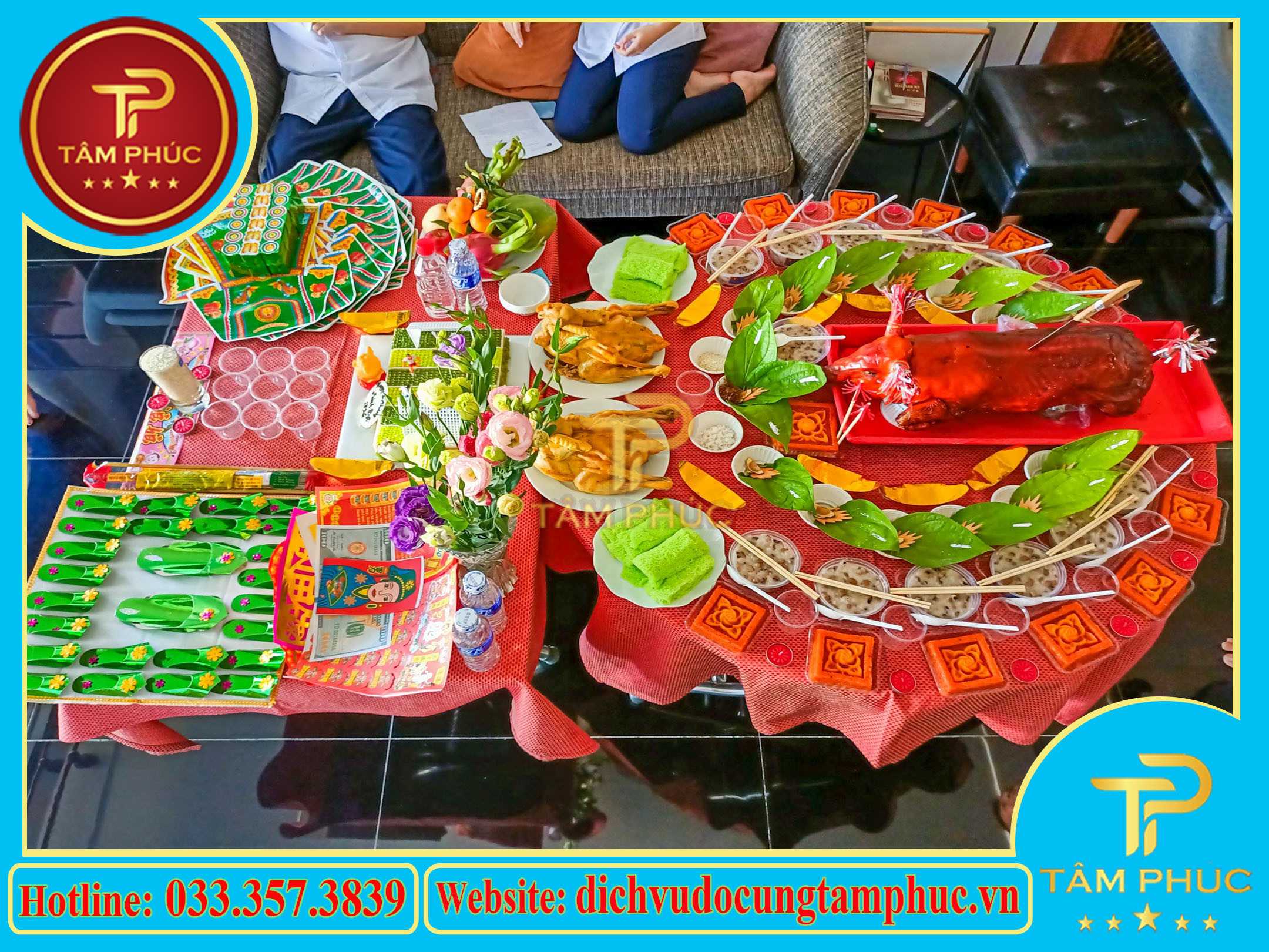 Tổng quan mâm cúng đầy tháng cho bé trai theo phong tục