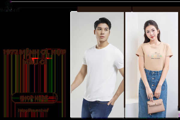 Trang phục dạo phố với áo phông tô điểm thêm sự năng động