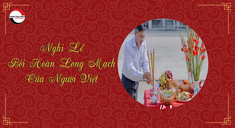 Chi tiết các vật phẩm cần có trên mâm lễ cúng động long mạch