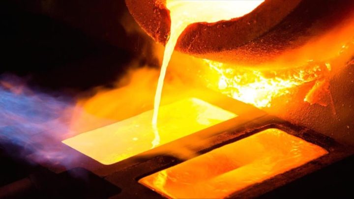 Hình ảnh minh họa về sự tinh khiết của kim loại được nung chảy trong phong thủy ngũ hành