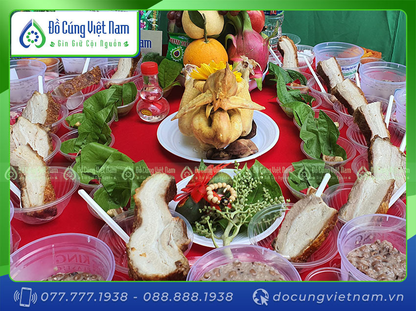 Lễ vật cúng căn 12 tuổi đầy đủ