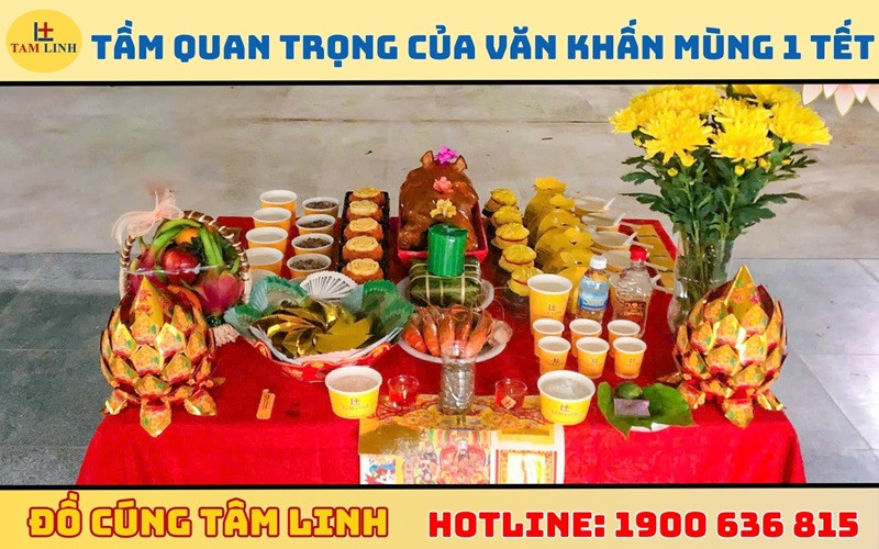 Lễ vật cúng tạ đất chuẩn bị tươm tất