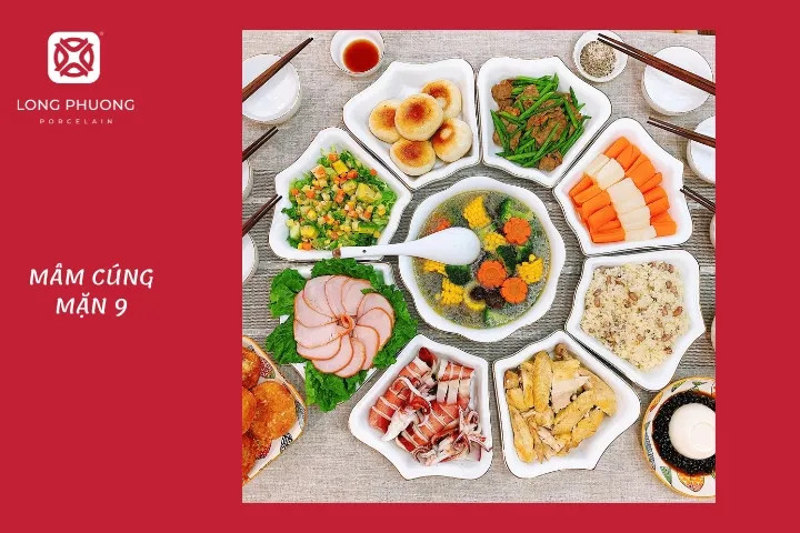 Mâm cúng rằm tháng 7 mặn với những món tổ tiên yêu thích