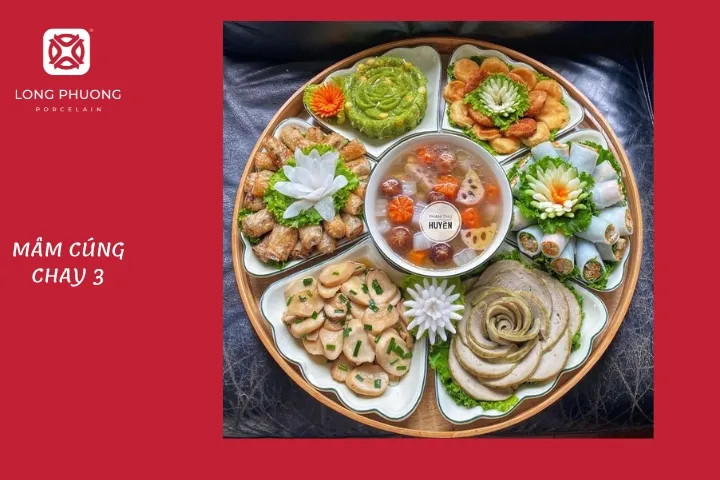 món chay cúng rằm: Gợi ý mâm cúng chay tịnh Rằm tháng 7 với nhiều món ăn thanh đạm.