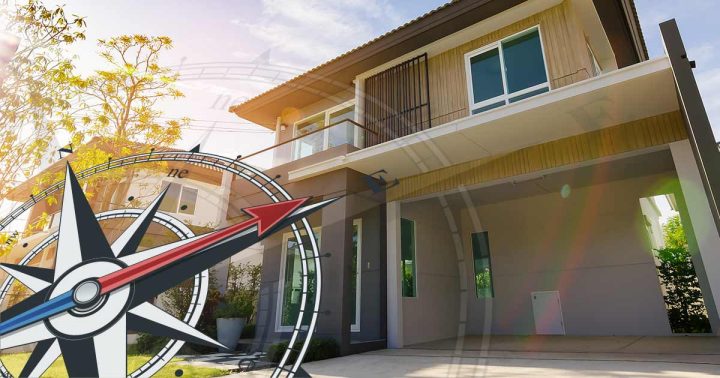 Sơ đồ la bàn hướng nhà phù hợp cho người mệnh Mộc theo nguyên lý ngũ hành