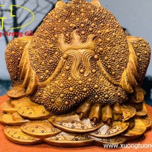 Tượng Cóc Thiềm Thừ Hương Đá