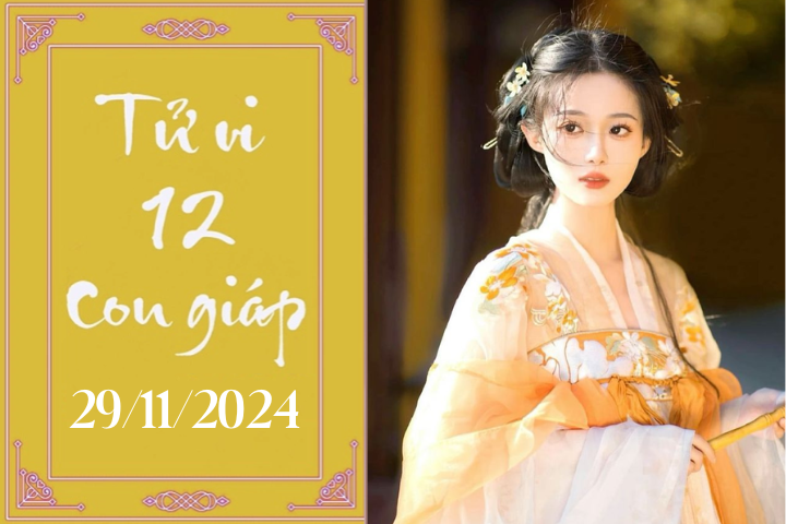 Tử Vi Ngày 29/11 Của 12 Con Giáp: Dự Đoán Tài Lộc – Tình Duyên – Công Việc Chuẩn Nhất