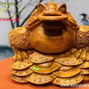 Tượng Cóc Thiềm Thừ Hương Đá