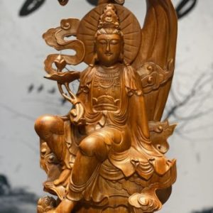 Tượng Phật Quan Âm Ngồi Gỗ Hương Tượng Phật Quan Âm Ngồi Gỗ Hương