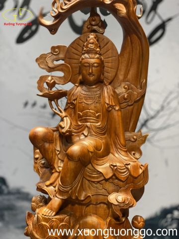 Tượng Phật Quan Âm Ngồi Gỗ Hương Tượng Phật Quan Âm Ngồi Gỗ Hương