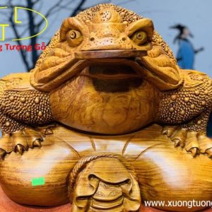Tượng Cóc Thiềm Thừ Hương Đá