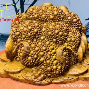 Tượng Cóc Thiềm Thừ Hương Đá