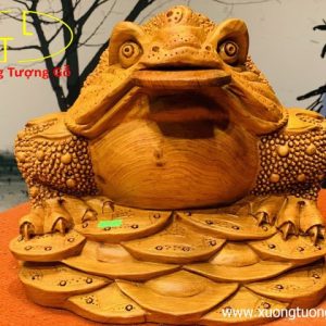 Tượng Cóc Thiềm Thừ Hương Đá