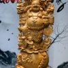 Di Lặc Ngũ Phúc Vác Cành Đào