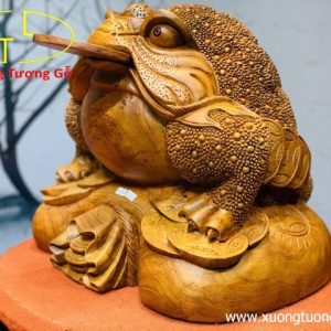 Tượng Cóc Thiềm Thừ Hương Đá