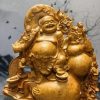 Tượng Di Lặc Ngũ Tiểu Vác Cành Đào