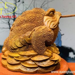 Tượng Cóc Thiềm Thừ Hương Đá
