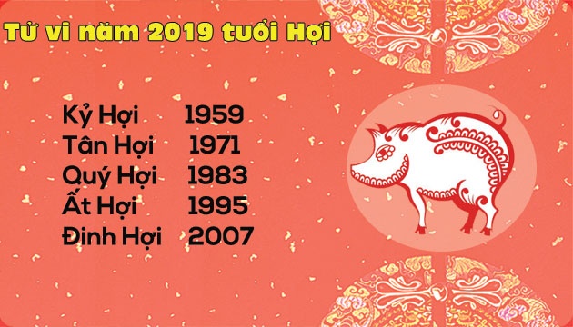 vận trình tuổi Quý Hợi 2019