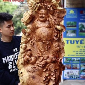 Di Lặc Ngũ Tiểu Gỗ Nu Hương