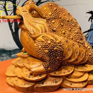 Tượng Cóc Thiềm Thừ Hương Đá