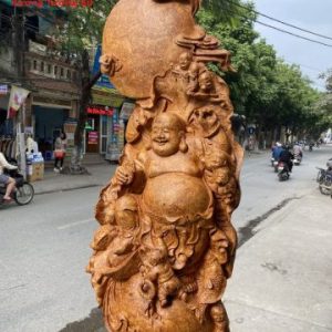 Di Lặc Ngũ Tiểu Đứng Bao Tiền Nu Hương