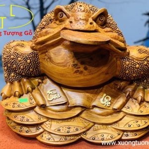 Tượng Cóc Thiềm Thừ Hương Đá