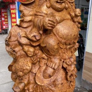 Di Lặc Ngũ Tiểu Đứng Bao Tiền Nu Hương
