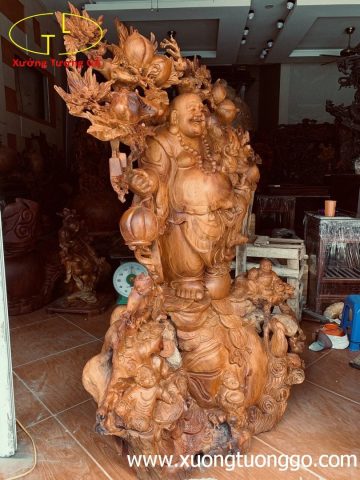Di Lặc Ngũ Tiểu Vác Cành Đào Hương Ta Di Lặc Ngũ Tiểu Vác Cành Đào Hương Ta