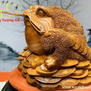 Tượng Cóc Thiềm Thừ Hương Đá