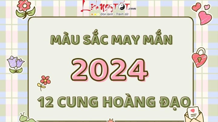 Màu May Mắn Của 12 Cung Hoàng Đạo Năm 2024 – 2025: Kích Hoạt Tài Lộc & Năng Lượng Tích Cực