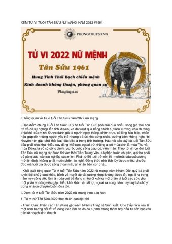 Xem Tử Vi Năm 2022 Chi Tiết Cho 12 Con Giáp: Tài Lộc, Sự Nghiệp, Tình Duyên