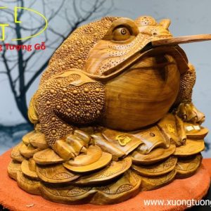 Tượng Cóc Thiềm Thừ Hương Đá
