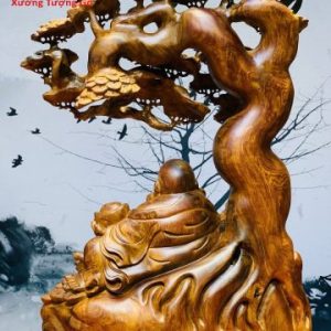 Di Lặc Nhị Tiểu Cây Tùng Cẩm Lai